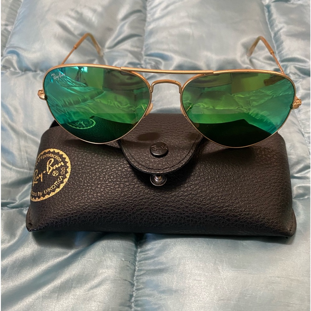 Ray-Ban used but in good shape.
